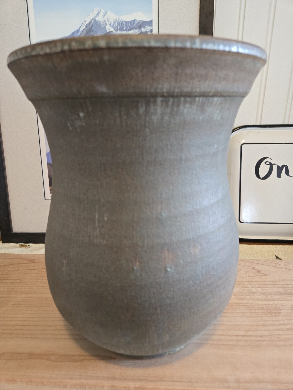 Dominic Stanzion Studio Art Pottery Vase